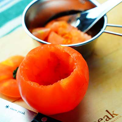 まるごとトマト焼き