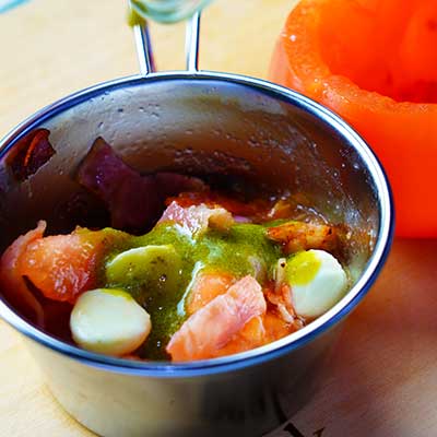 まるごとトマト焼き