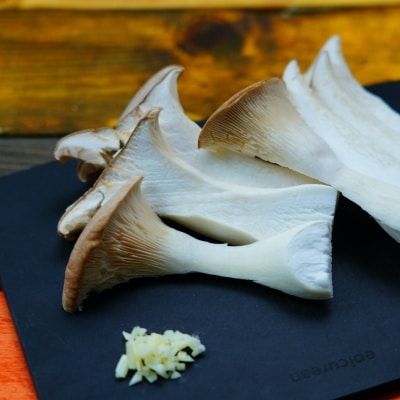 エリンギのガーリック炒め