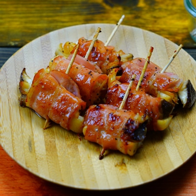 うまみたっぷり！エリンギベーコン巻き