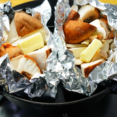 きのこのホイル焼き