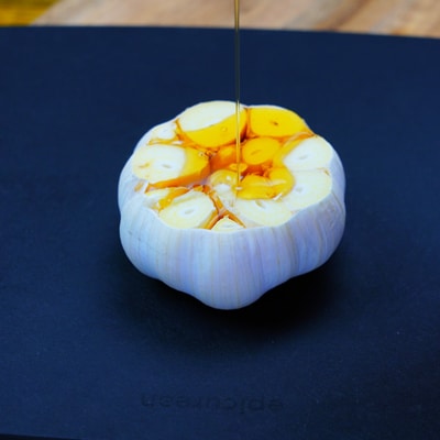 とろとろホクホク!ニンニクの丸ごと焼き