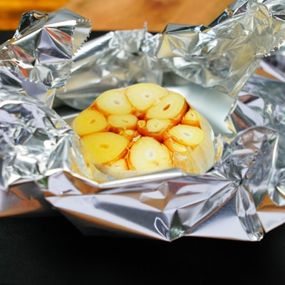 とろとろホクホク!ニンニクの丸ごと焼き