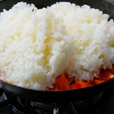 口の中でとろける！ふわふわ卵のオムライス