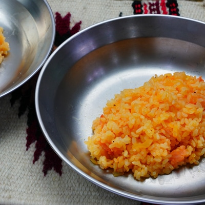 口の中でとろける！ふわふわ卵のオムライス