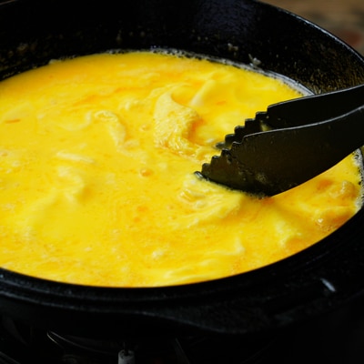 口の中でとろける！ふわふわ卵のオムライス