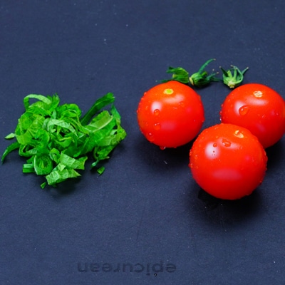 大葉香る!ミニトマトの和風マリネ