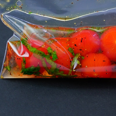 大葉香る!ミニトマトの和風マリネ