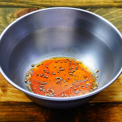 さっと一品！トマトのキムチ和え