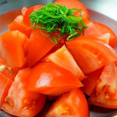 さっぱり！トマトと大葉のサラダ