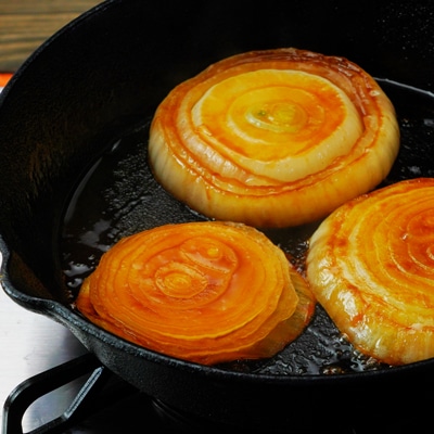 甘くて美味しい!新玉ねぎのバター醤油焼き