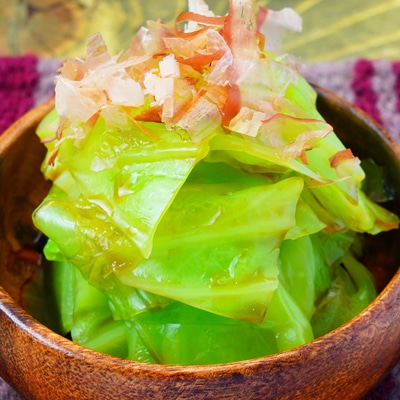 茹でるだけ！キャベツのおひたし