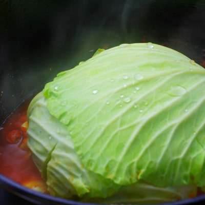 巻かない!丸ごとロールキャベツ