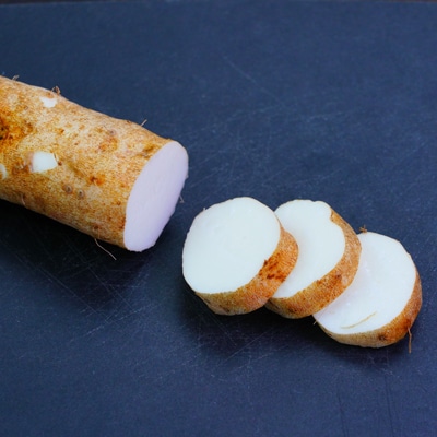 ホクホク！富士の自然薯とあさぎりバターの醤油炒め