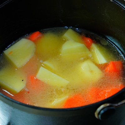 濃厚！あさぎりバターと牛乳のシチュー