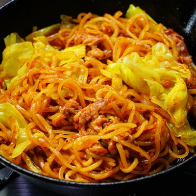 麺がモチモチ！富士宮やきそば