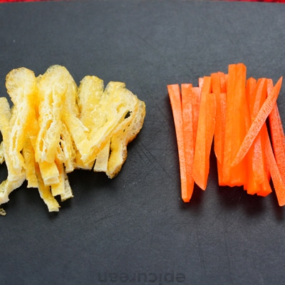 昔懐かしい!芋がらと油揚げの煮物