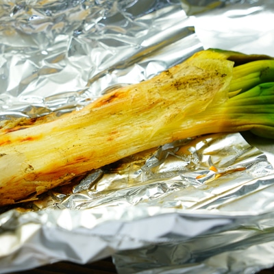 下仁田葱の丸ごと焼き