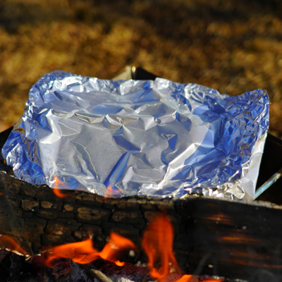 シンプル!ちくわのホイル焼き
