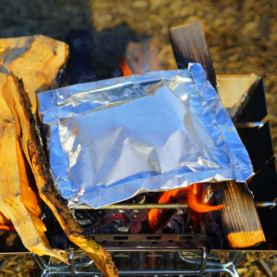 そのまま!ピーマンの丸ごと焼き