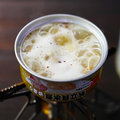 缶ごと！ホタテ缶のバター煮