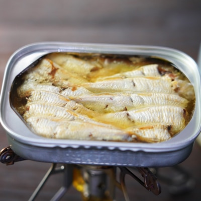 火にかけるだけ！簡単オイルサーディン