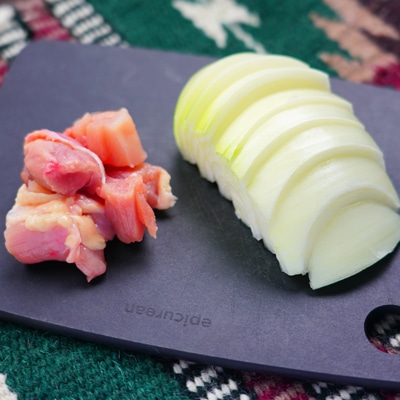 定番！チキンのトマト煮込み