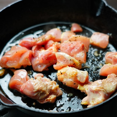 定番！チキンのトマト煮込み