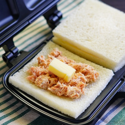 みんな大好き！ツナマヨのホットサンド