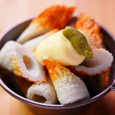 柚子胡椒が効いてる!ちくわのマヨ和え