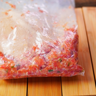 甘辛ダレがからむ！豚ひき肉のつくね