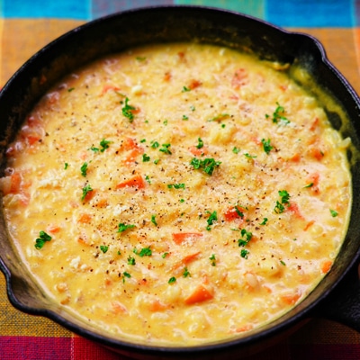 冷めたご飯が大変身!あつあつカレーリゾット