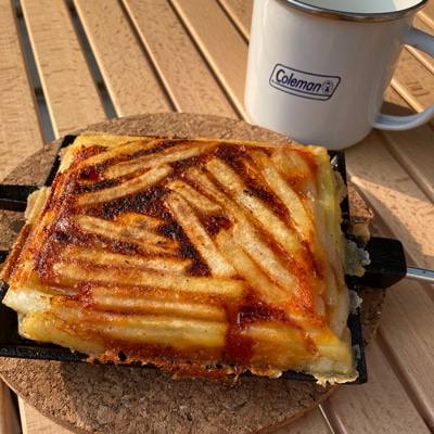 冷凍ポテトで作る!絶品ピザ