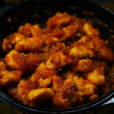 鶏胸肉で!やまきホルモン風