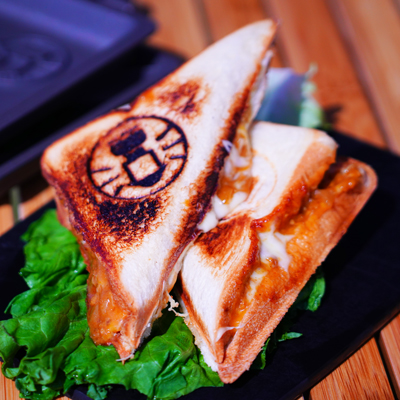 ホットサンドで絶品カレーパン