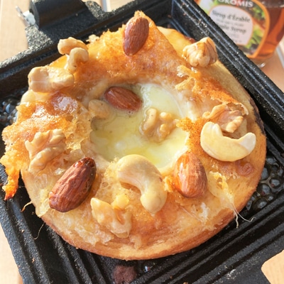 あまじょっぱいがたまらない！チーズ入りバウム