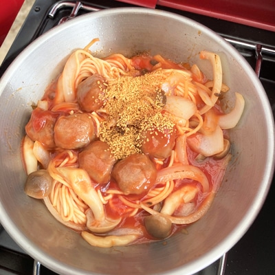 子供に大人気!ミートボールスパゲッティ