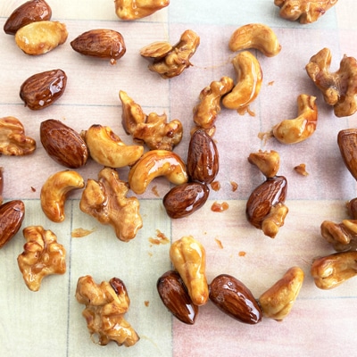 病みつき!!キャラメリゼナッツ入りチーズ