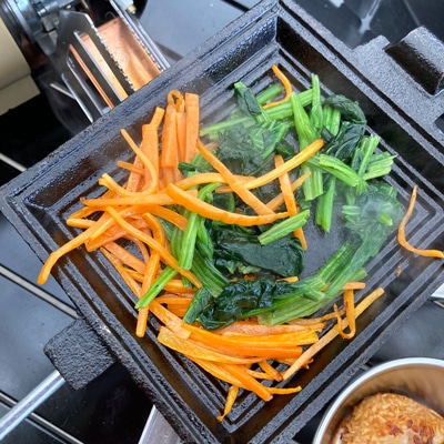 焼きおにぎりdeビビンバ!