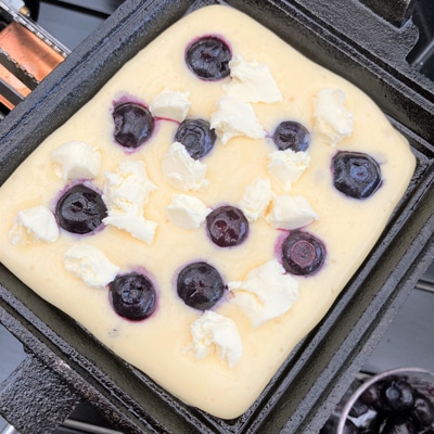 甘酸っぱい!ベリーホットサンドケーキ