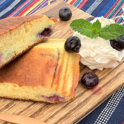 甘酸っぱい!ベリーホットサンドケーキ