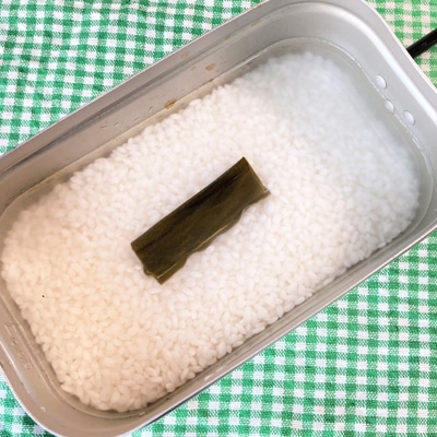 サバ味噌煮缶de炊き込みご飯