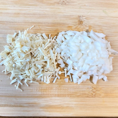 スキレットで作る！ドデカ味噌つくね