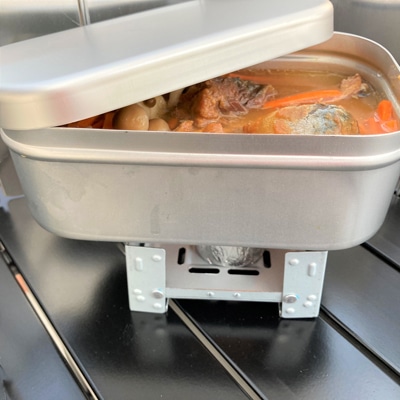 サバ味噌煮缶de炊き込みご飯