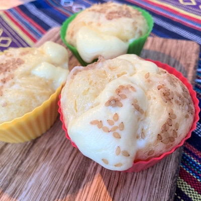 ふんわり！みそ蒸しパン