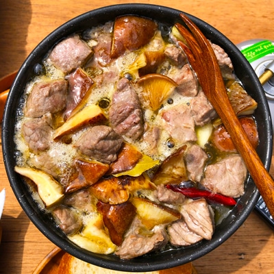 簡単絶品！ビーフアヒージョ