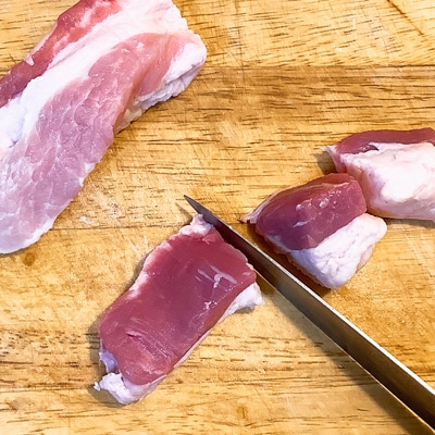 フルーティーでジューシー!豚バラとパイナップルのシュラスコ