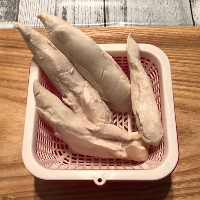 塩だれで和えるだけ！簡単ささみきゅうりサラダ