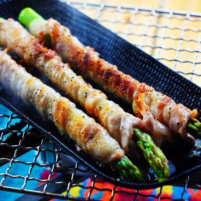 アスパラガスの豚肉巻き