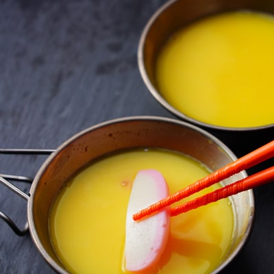 シェラカップで作る！出汁香る茶碗蒸し